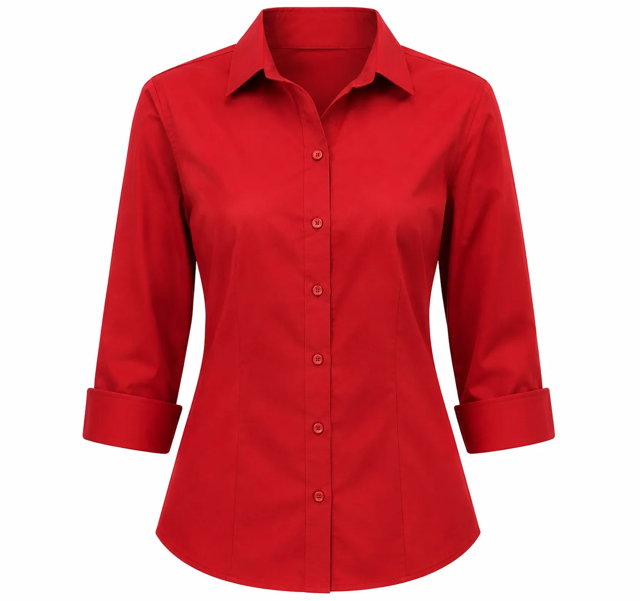Premium cotton fabric shirt with a comfortable fit, soft feel and clean modern look.
